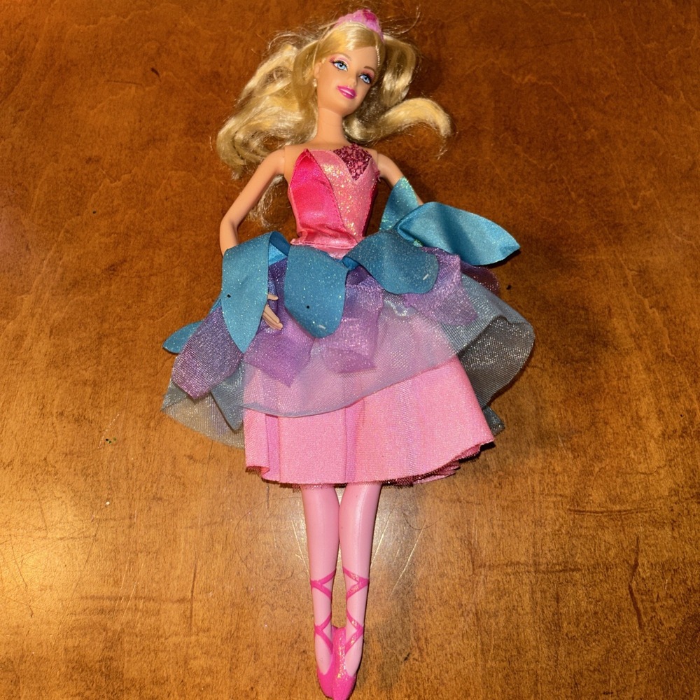 BARBIE IN THE PINK SHOES TRANSFORMING BALLERINA KRISTYN DOLL E1